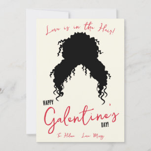 Love is in the Hair, Hair Tie, Scrunchie Gift Card