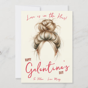 Love is in the Hair, Hair Tie, Scrunchie Gift Card