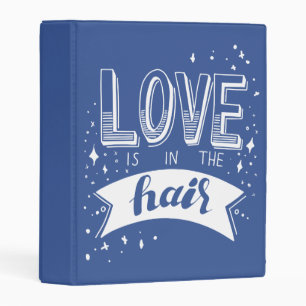 Love Is In The Hair Mini Binder