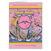 LOVE IS -JEREMIAH FROG -CHRISTIAN GREETING (Front)