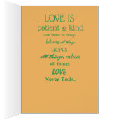 LOVE IS -JEREMIAH FROG -CHRISTIAN GREETING (Inside (Right))