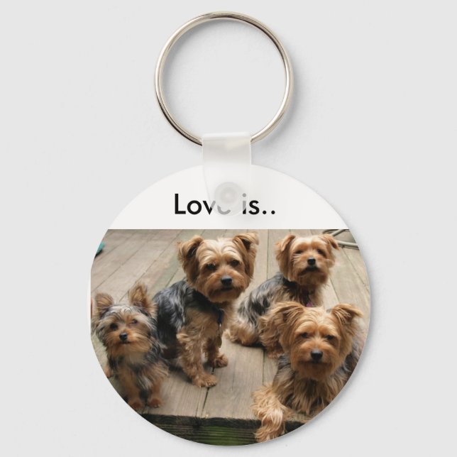 Love is.. keychain (Front)