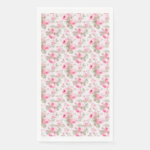Love Is Like A Rose Paper Guest Towels