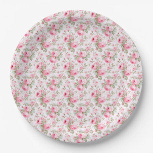 Love Is Like A Rose Paper Plates