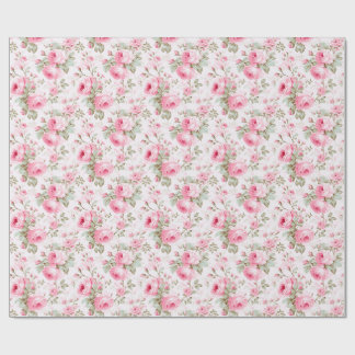 Love Is Like A Rose Wrapping Paper