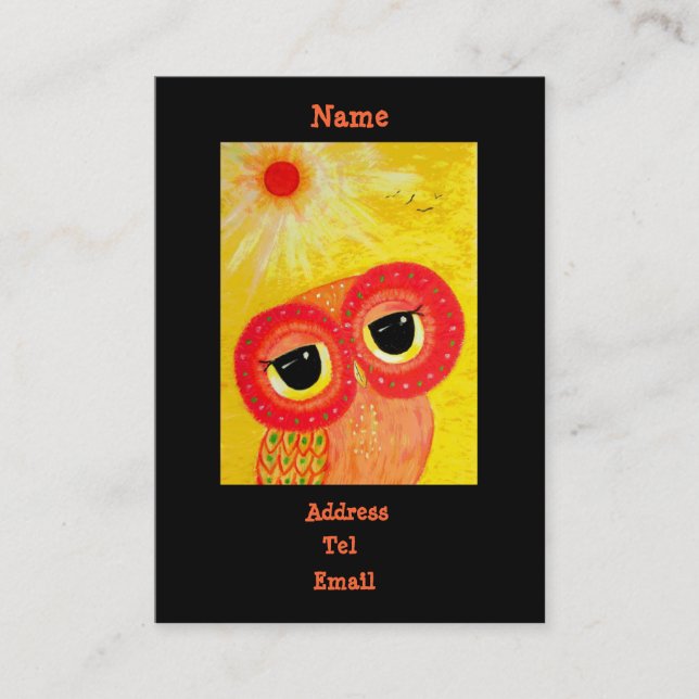 Love Is Like The Sun Business Card (Front)