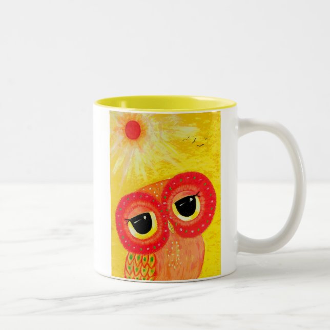 Love Is Like The Sun Two-Tone Coffee Mug (Right)