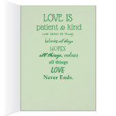 LOVE IS LILY -CHRISTIAN GREETING (Inside (Right))