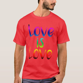 LOVE IS LOVE 001 BL girl T-Shirt