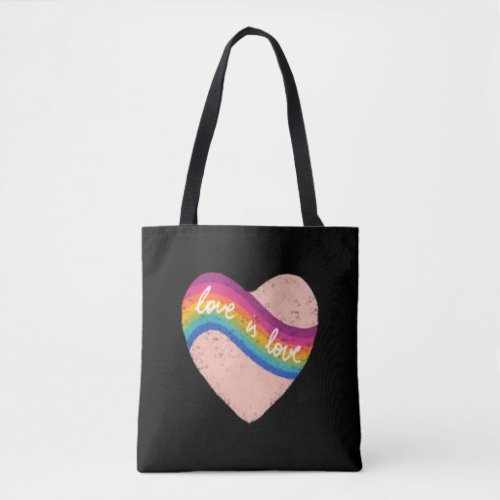 Love is Love 1  LGBTQIA Pride Collection  Tote Bag
