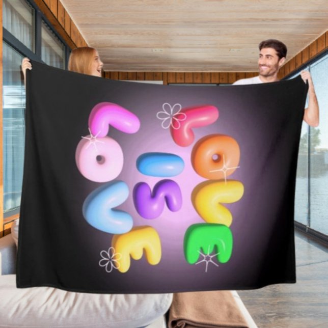 Love Is Love 3D Rainbow Pride Fleece Blanket (Creator Uploaded)