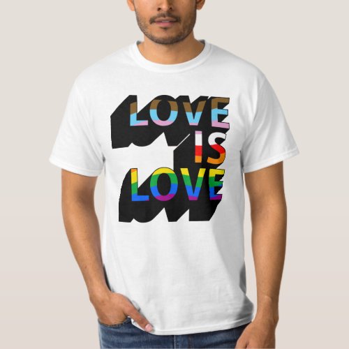 Love is Love 3D T_Shirt