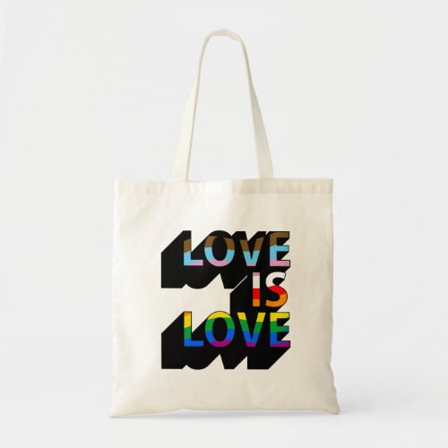Love is Love 3D Tote Bag