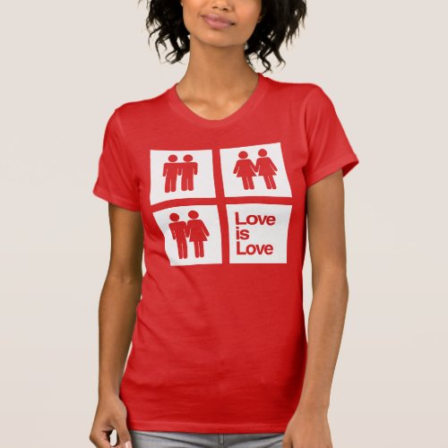 Love is Love Blocks T_Shirt