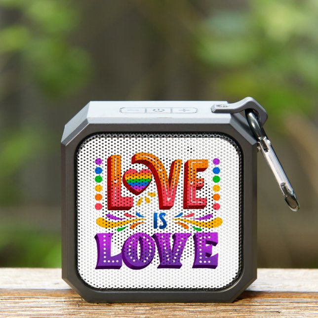 Love is Love Bluetooth Speaker (Insitu(Outdoor))