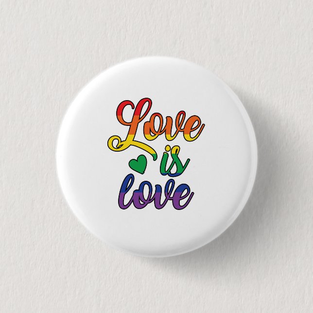 Love is love button (Front)