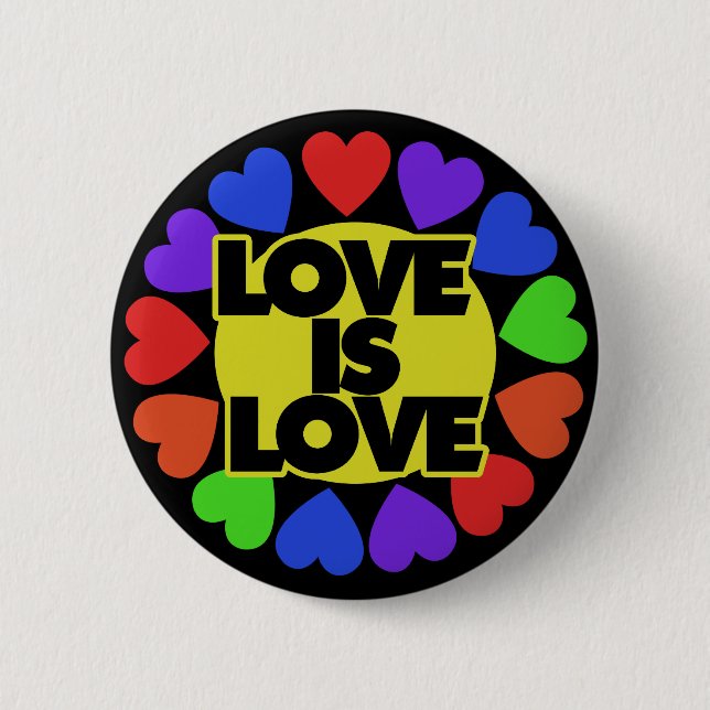 Love is Love Button (Front)