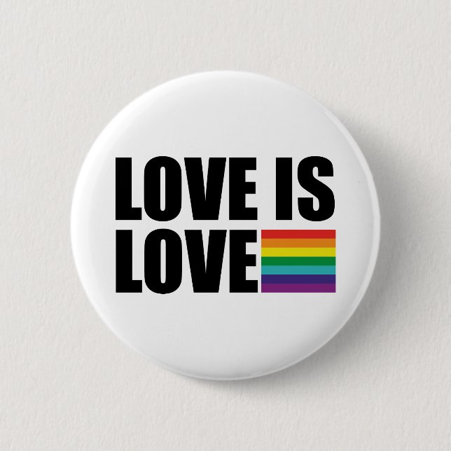 Love is Love Button (Front)