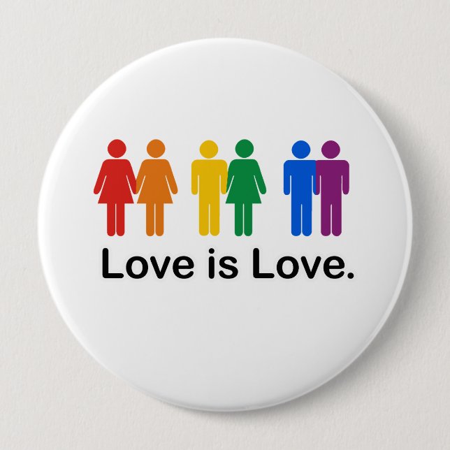 Love is Love Button (Front)