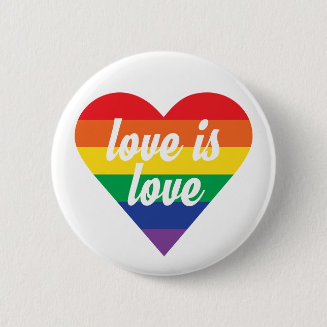 Love is Love Button (Front)
