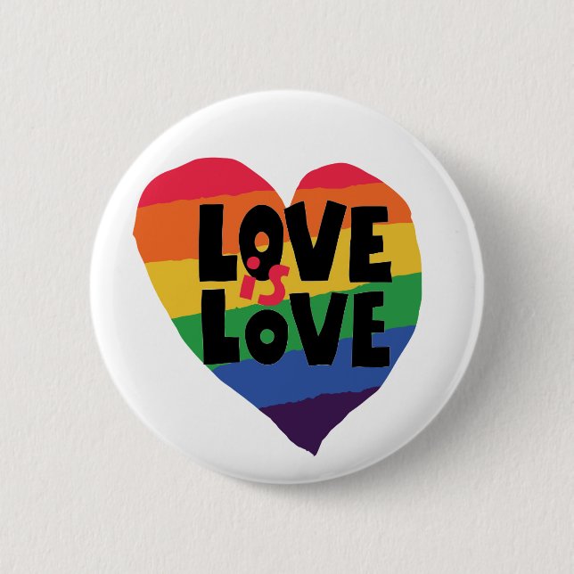 Love is Love Button (Front)