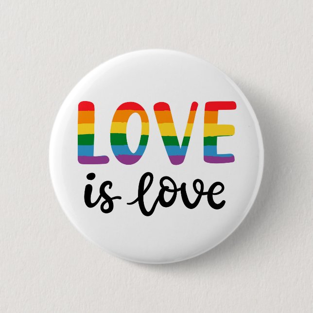 Love Is Love Button (Front)