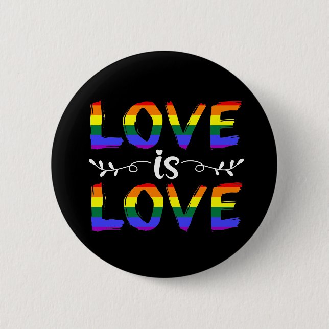 Love is Love Button (Front)