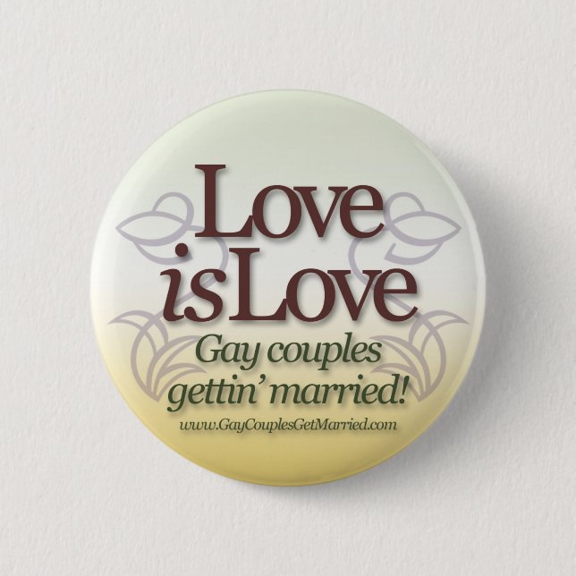 Love is Love Button (Front)