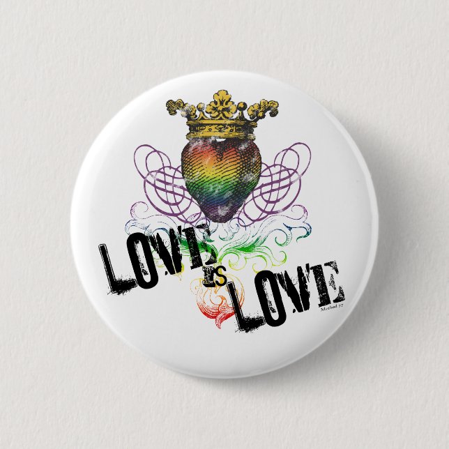 Love is Love Button (Front)