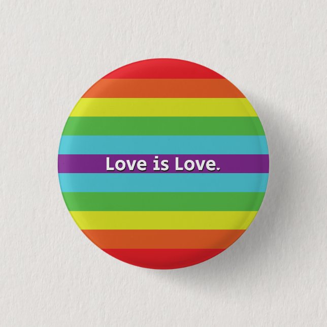 Love is Love Button (Front)