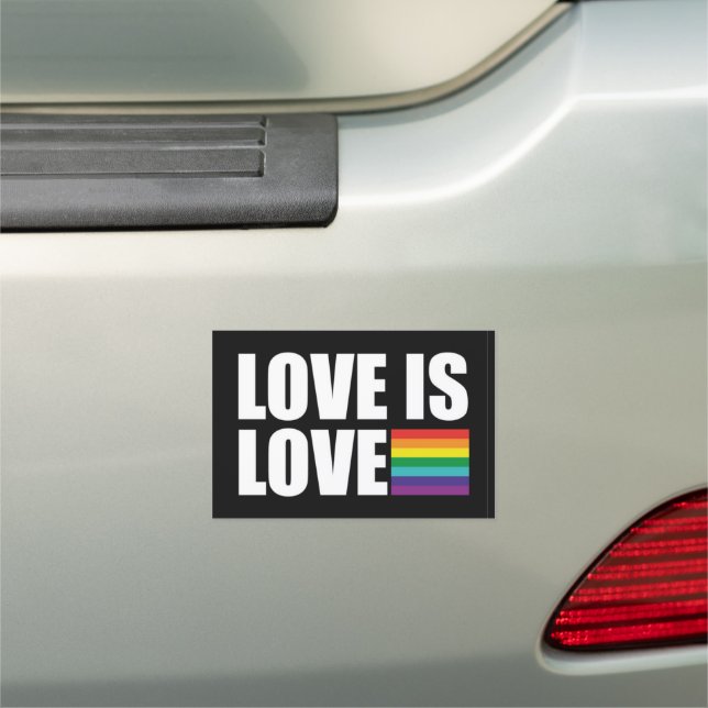 Love is Love Car Magnet (In Situ)