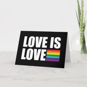 Love is Love Card