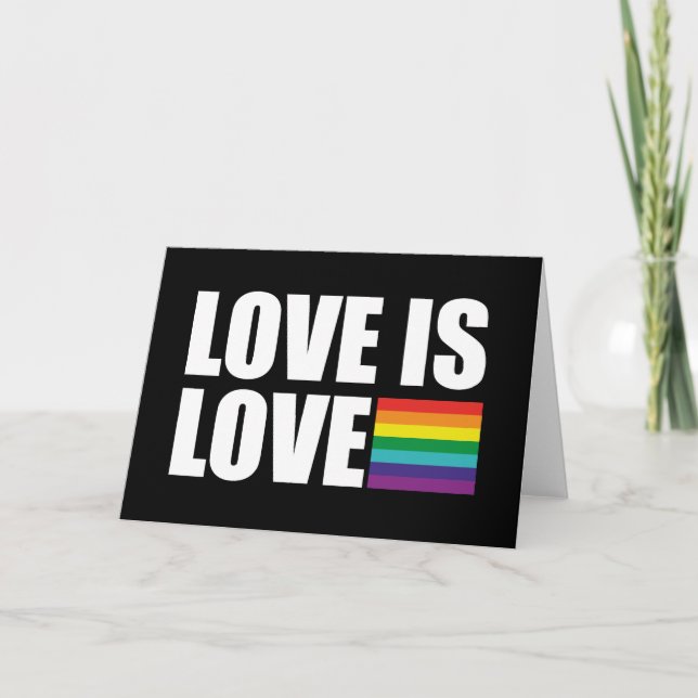 Love is Love Card (Front)