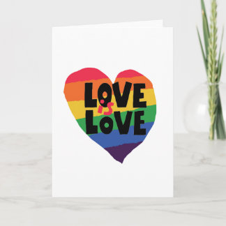 Love is Love Card