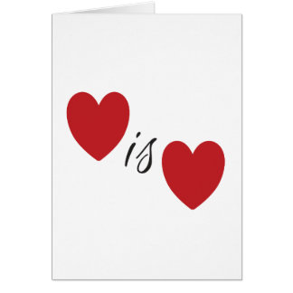Love is Love Card