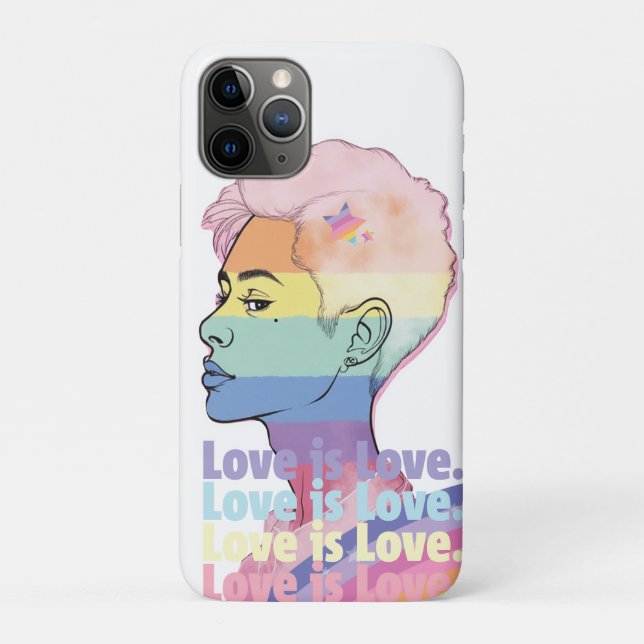 Love is Love Case-Mate iPhone Case (Back)