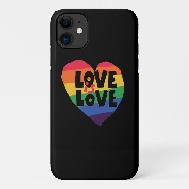 Love is Love Case-Mate iPhone Case (Back)