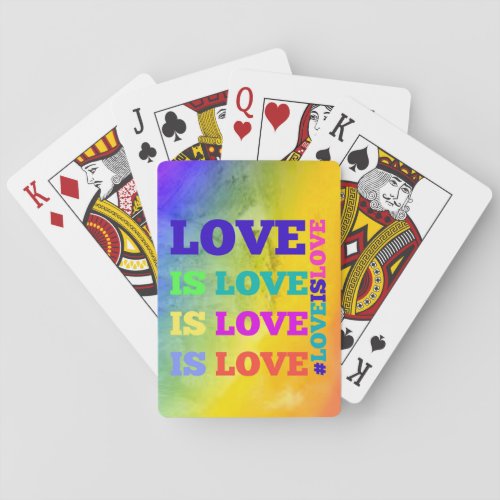 Love is Love Deck of Cards