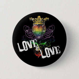 Love is Love Drk Button