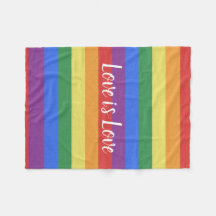 Love is love Fleece Blanket
