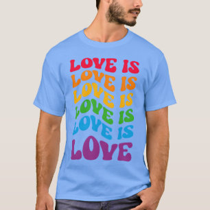 Love Is Love Gay LGBT boy T-Shirt