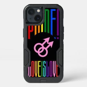 Love is Love Gay Pride Rainbow Colors LGBT iPhone 13 Case