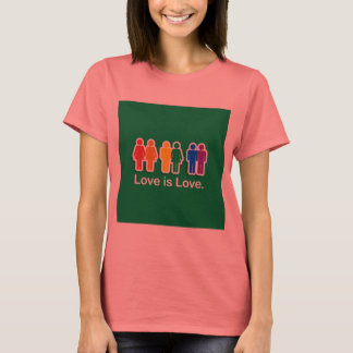 LOVE IS LOVE GREEN T-Shirt