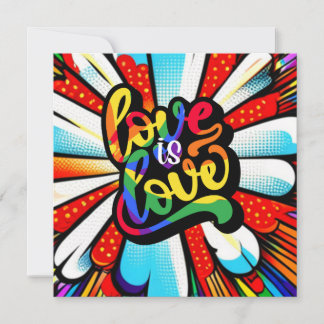 Love is Love Holiday Card