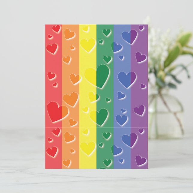 Love Is Love Holiday Card (Standing Front)
