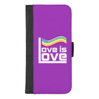 Love is love iPhone 8/7 plus wallet case