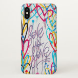 Love Is Love iPhone X Case<br><div class="desc">Photograph of street art/graffiti in the Nolita (North Little Italy) neighborhood of Manhattan in New York City (NYC), featuring the phrase, "Love Is Love."</div>