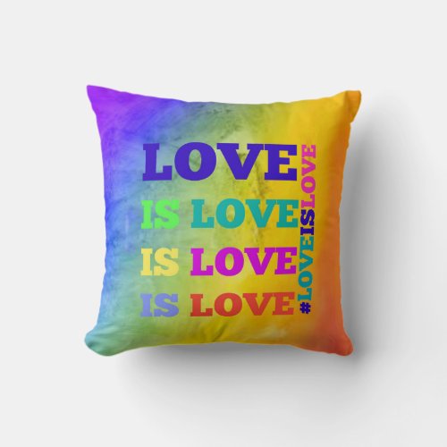 Love is Love is Love Pillow