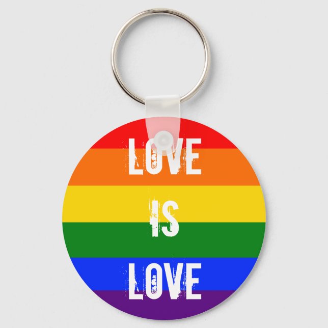 Love is love keychain (Front)