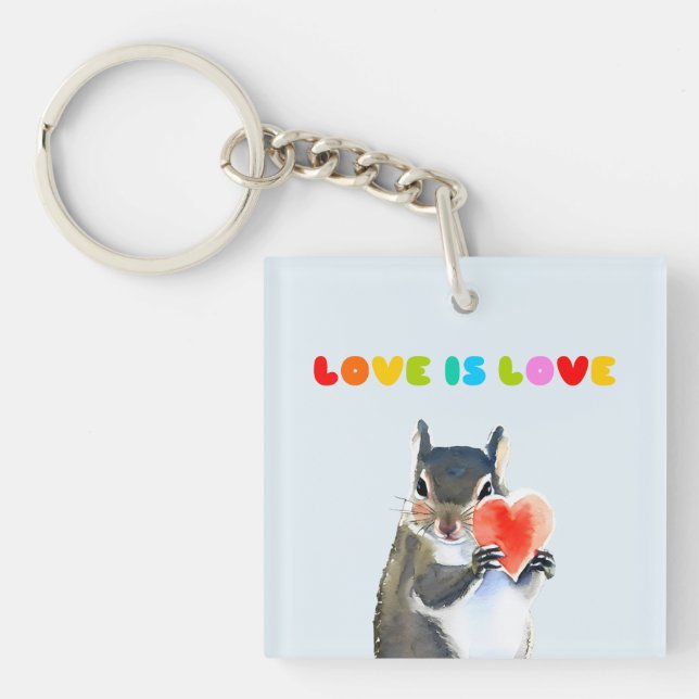 Love is Love Keychain (Front)